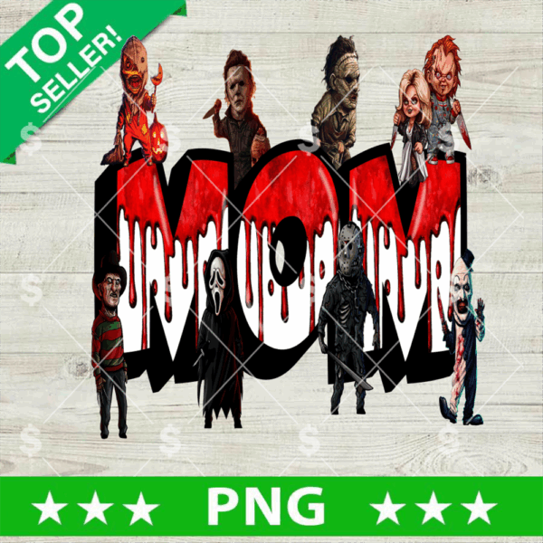 Horror Movies Mom PNG