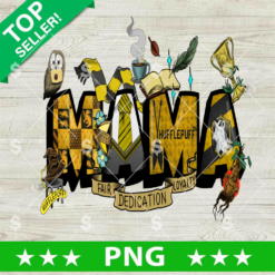 Hufflepuff Harry Potter Mama PNG, Harry Potter PNG, Potter Mom Life Sublimation PNG