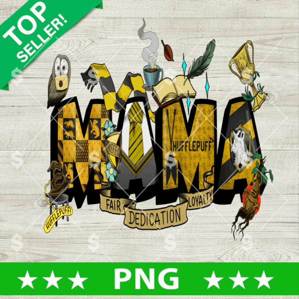 Hufflepuff Harry Potter Mama PNG