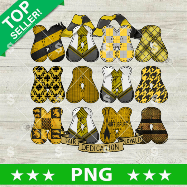 Hufflepuff Harry Potter Mama PNG