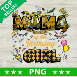 Hufflepuff Mama Birthday Girl PNG, Harry Potter Mom PNG, Harry Potter Mom Life Sublimation PNG