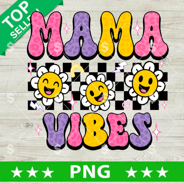 Leopard Mama Vibes PNG