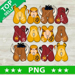 Lion King Mama PNG, Lion King Disney Mom Sublimation PNG