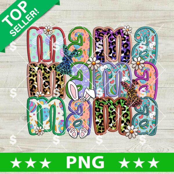 Mama Easter Day PNG