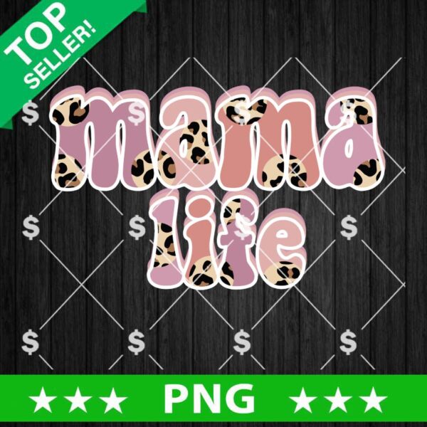 Leopard Mama Life PNG