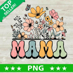 Mama Wild Flower PNG