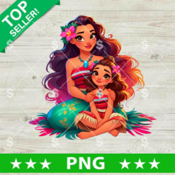 Moana Disney Mom PNG