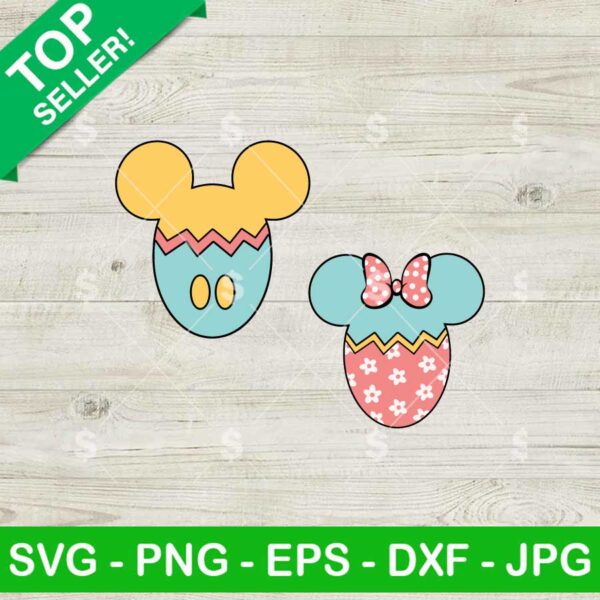 Mouse Easter Egg Bundle SVG