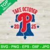Phillies Take October SVG