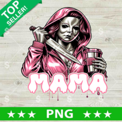 Pink Michael Myers Mama PNG