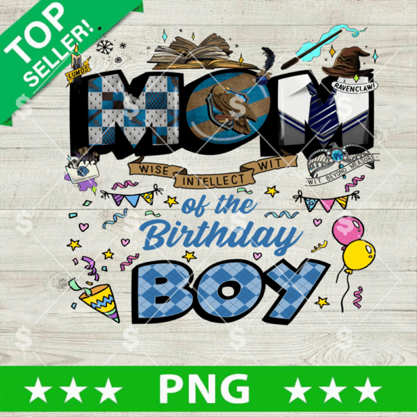 Ravenclaw Mom Birthday Boy PNG