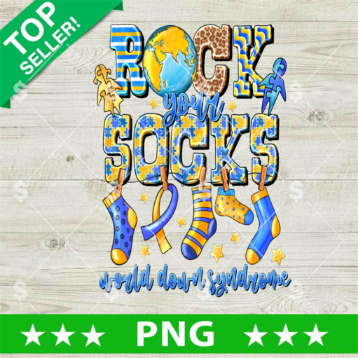 Rocks Your Socks World Down Syndrome PNG