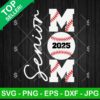 Senior Baseball Mom 2025 SVG