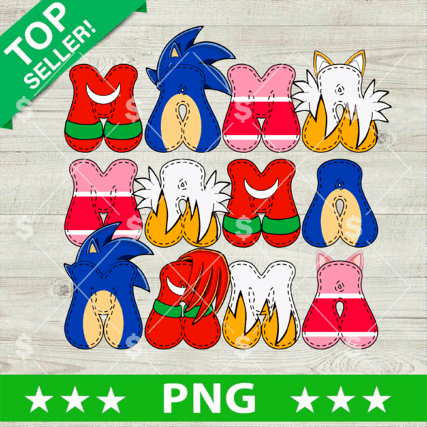 Sonic Mama PNG