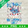 Stitch Birthday Cake PNG