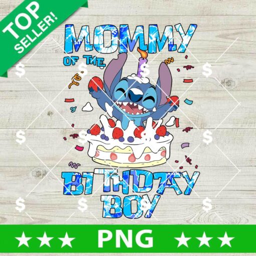 Stitch Birthday Cake PNG