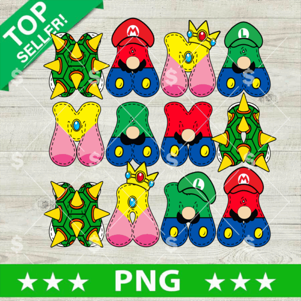 Super Mario Mama PNG