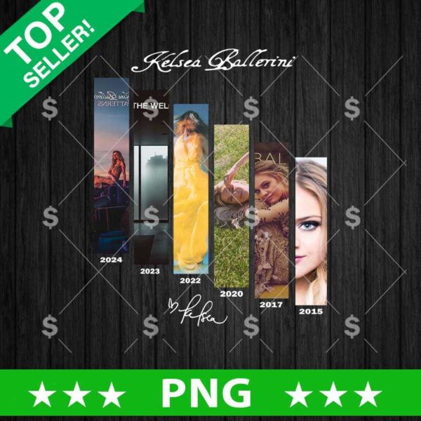 Kelsea Ballerini Album 2015 to 2024 PNG