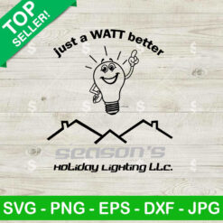 Just A Watt Better Lightning SVG PNG