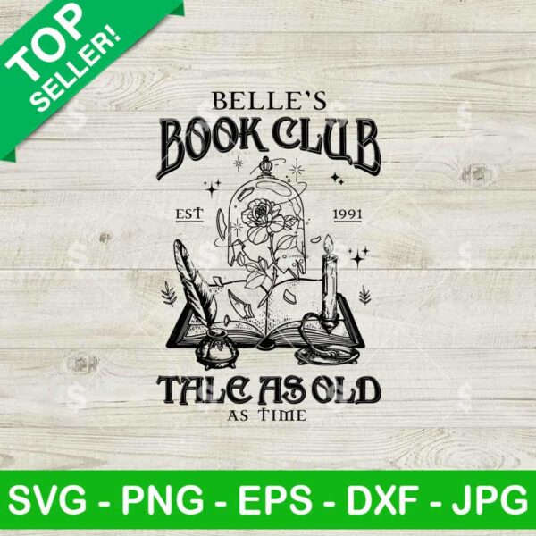 Belle's Bookshop SVG