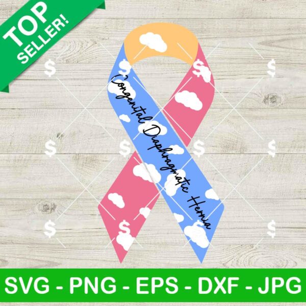 CDH Awareness Ribbon SVG