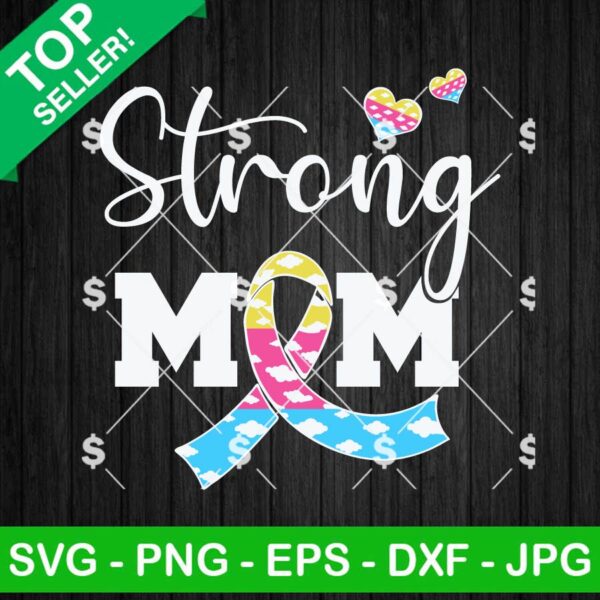 CDH Awareness Strong Mom SVG