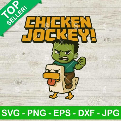 Chicken Jockey Minecraft SVG