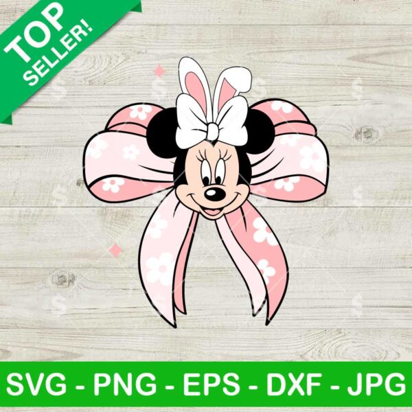 Minnie Easter Bunny Ears SVG