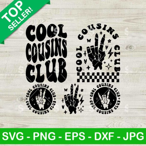 Funny Cousins SVG Bundle