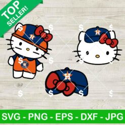 Hello Kitty Houston Astros Bundle SVG