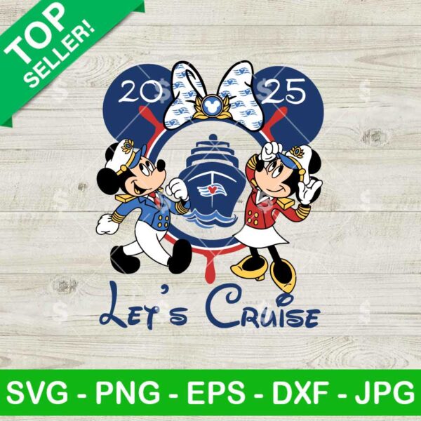 Mickey Minnie Cruise Family Vacation SVG