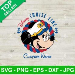 Mickey Mouse Disney Cruise Line SVG
