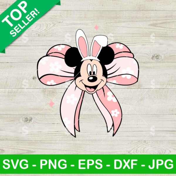Mouse Face Easter Holiday SVG