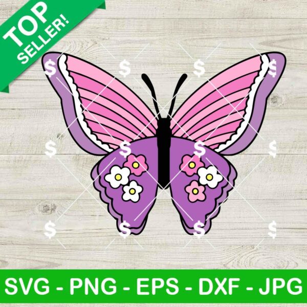 Rapunzel Princess Butterfly SVG