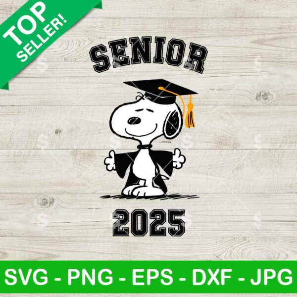 Snoopy Senior 2025 SVG