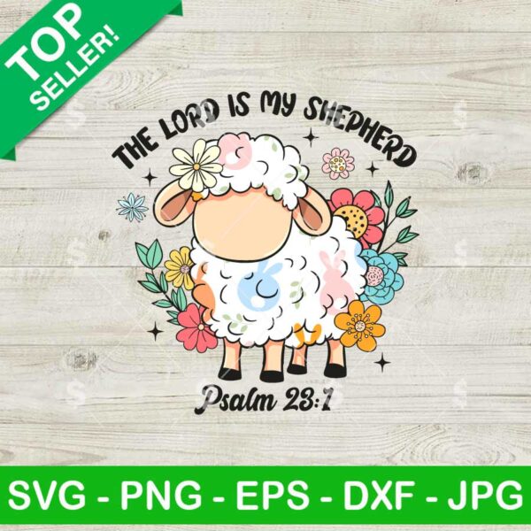 Funny The Lord Is My Shepherd SVG