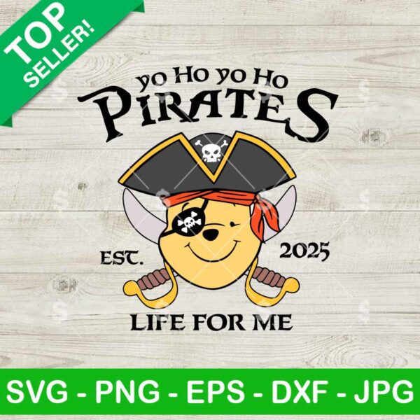 Winnie the Pooh Pirates SVG