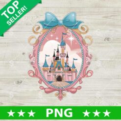 Disney Castle Bow Mirror PNG