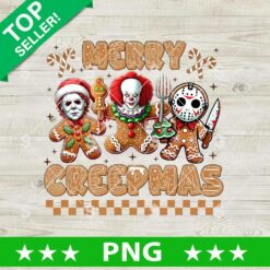Merry Creepmas Horror Character PNG