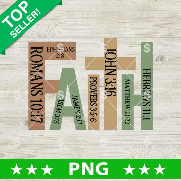 Faith Bible Verse Roman 10:17 PNG