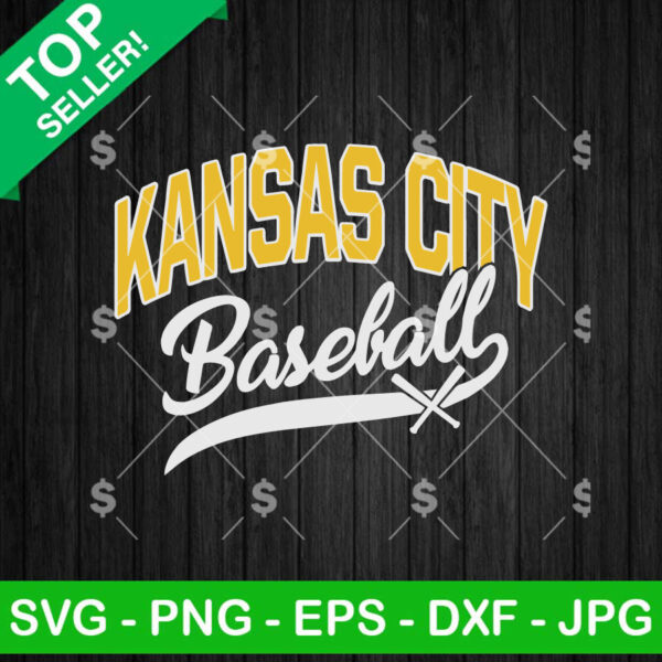 Kansas City Baseball SVG