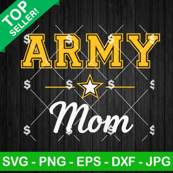 Army Mom Svg