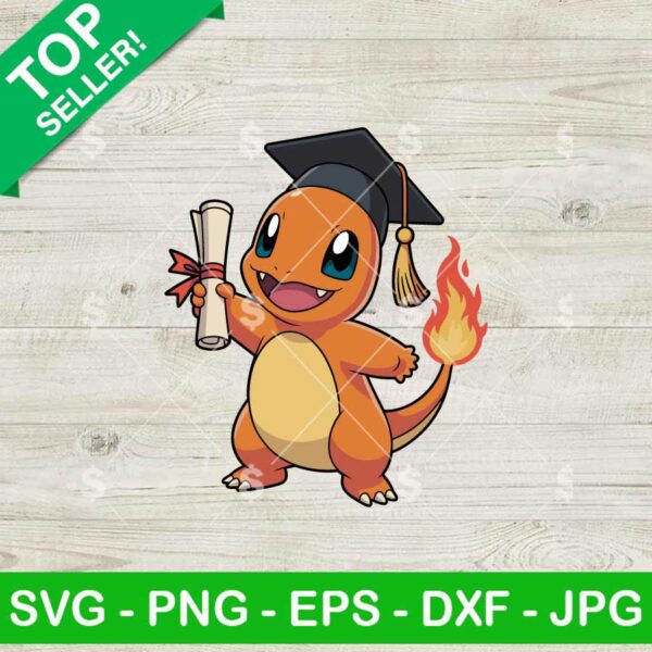 Charmander Pikachu Senior Svg
