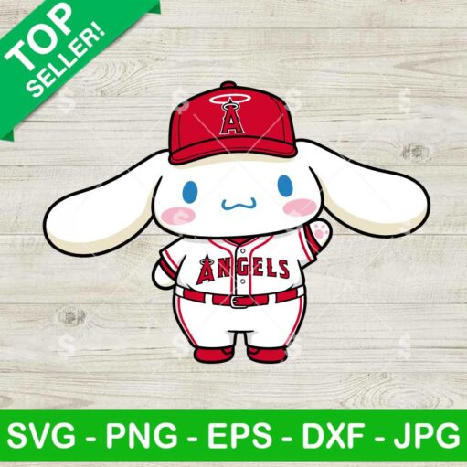 Cinnamoroll LA Angers Baseball Uniform Svg