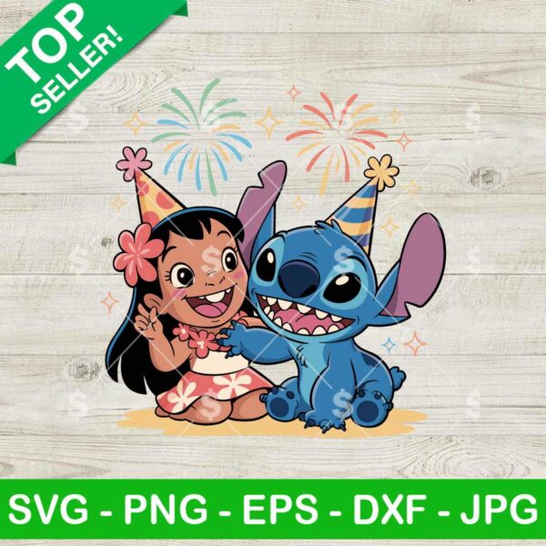 Disney Birthday Lilo Stitch Party Svg