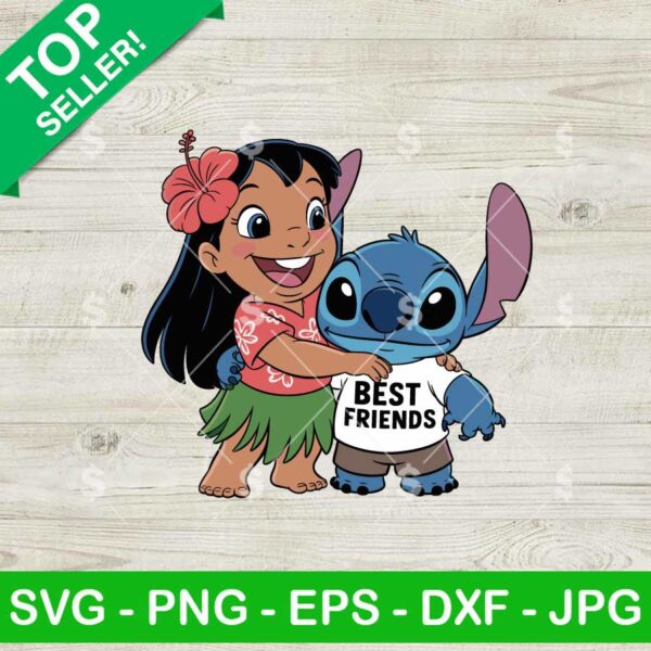 Lilo And Stitch Best Friends Svg