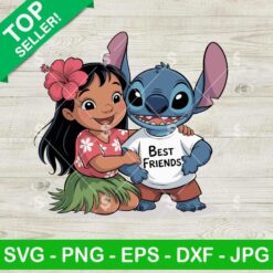 Lilo And Stitch Disney Best Friends Svg