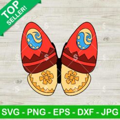 Moana Butterfly Princess SVG