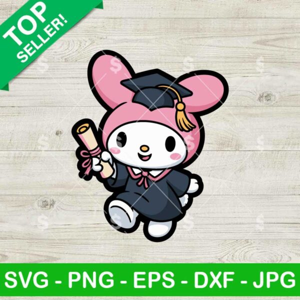 My Melody Graduate Senior Svg