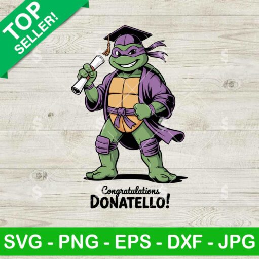 Ninja Turtle Graduation Svg